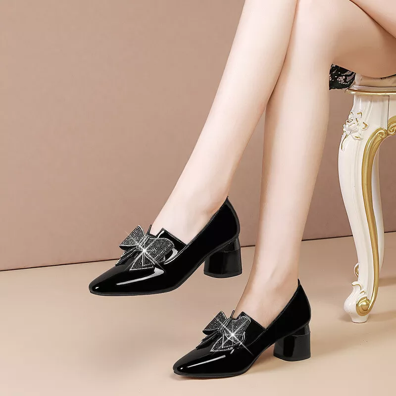 Ladies high hotsell heeled loafers
