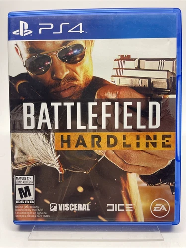 Battlefield Hardline (Sony PlayStation 4, 2015) CIB Manual Included Tested Works