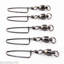 High-strength Ball Bearing Fishing Swivel with Coastlock Snap Connector 18-503LB