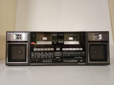 Panasonic RX-C66 Double Cassette Radio Boombox Rare Working | eBay