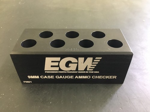 Evolution Gun Works 9mm Parabellum Pistol Ammo Cartridge Checker for Reloading - Picture 2 of 2