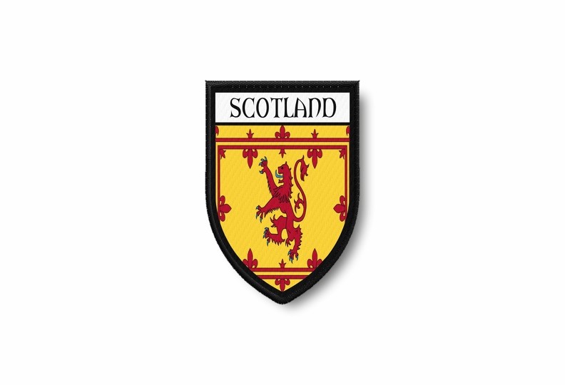Patch écusson Imprimé Drapeau Écosse - Applique Tissu - R2