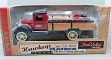 Vintage 1997 Ertl 1:34 Scale 1931 Hawkeye Flatbed Truck True Value Coin Bank L/E