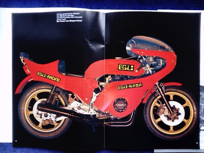 Egli Prospektmappe Prospekt 1981, mit Beilagen  MRD 1, Kawa MK 2 Turbo, Bol d´or