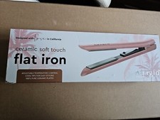 Adagio Flat Iron ceramic soft touch flat iron 1in Plates