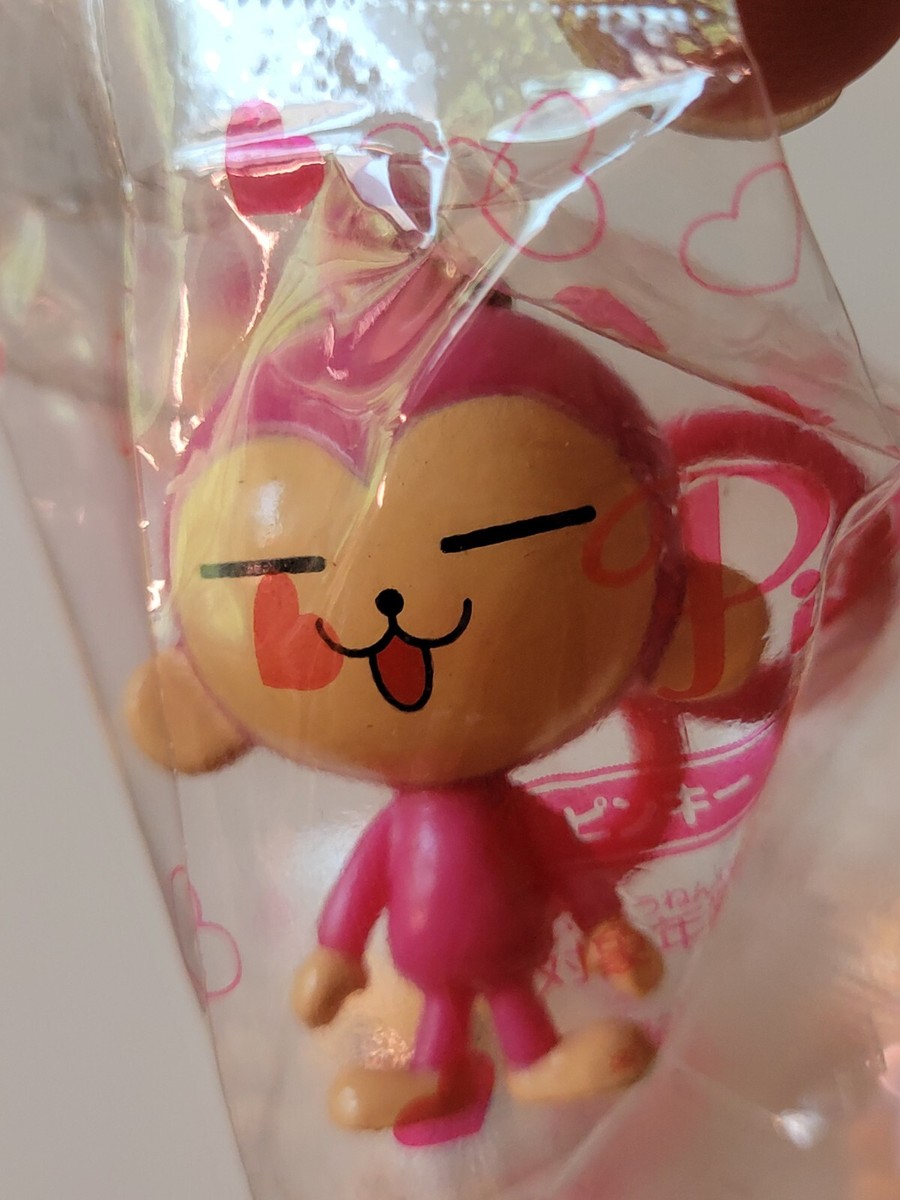 Pinky Monkey Keychain Set of 6 (2004) Brand New Factory Sealed