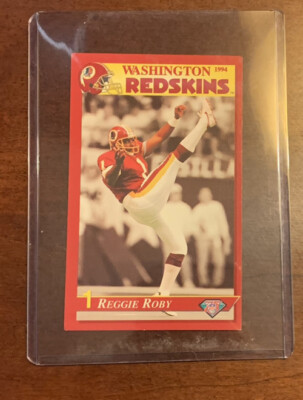 1994 PACT, Mobil Oil, Cellular One, Washington Redskins Reggie Toby 1