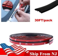 9M Car Rubber Seal Strips Window Edge Windshield Roof Moulding Weatherstrip Trim