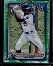 2024 Bowman Tony Ruiz 1st Bowman Lunar Glow Refractor