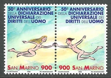 San Marino # 1433a PO Fresh Pair Complete Set ('22 SCV $2.25)