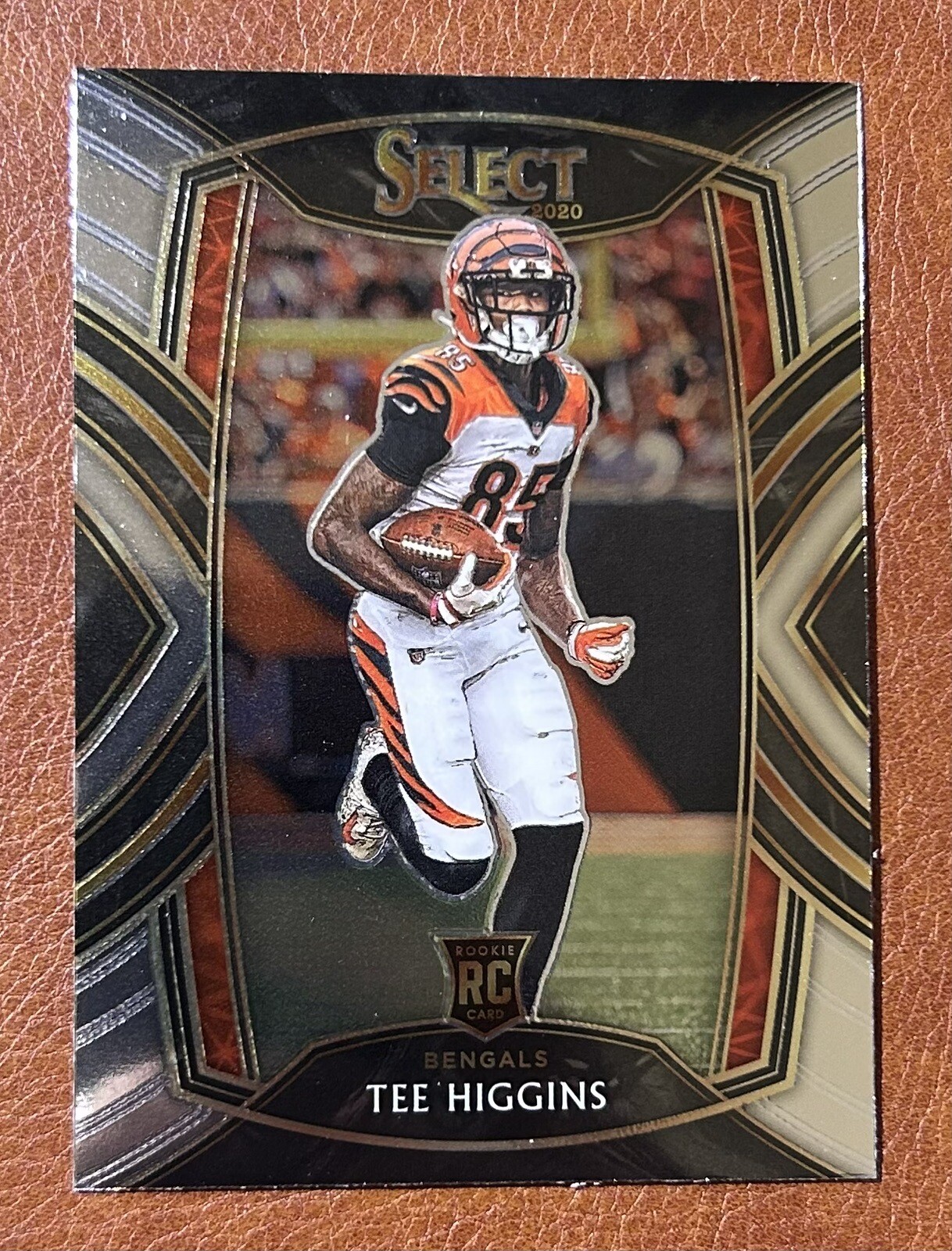 2020 Panini Select Tee Higgins Club Level Rookie Base #260 Bengals RC 