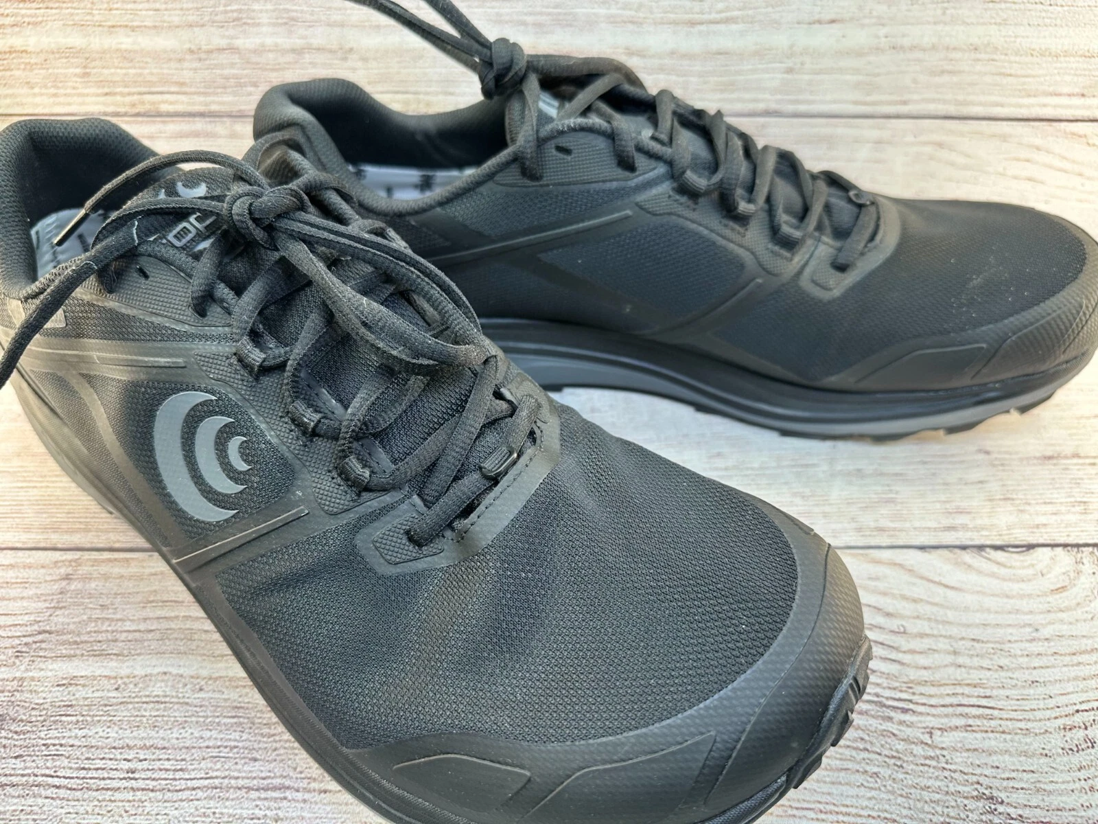 Topo Athletic Terraventura 4 WP Trail Running Shoes Mens Size 15 Black *WORN 1X*