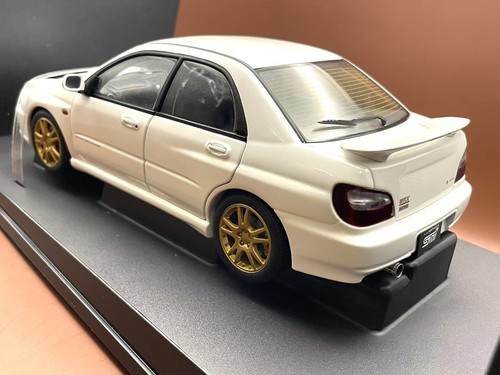 *RARE* 1/18 AUTOart 2001 Subaru New Age Impreza WRX STI (White) JDM RHD - Picture 2 of 10