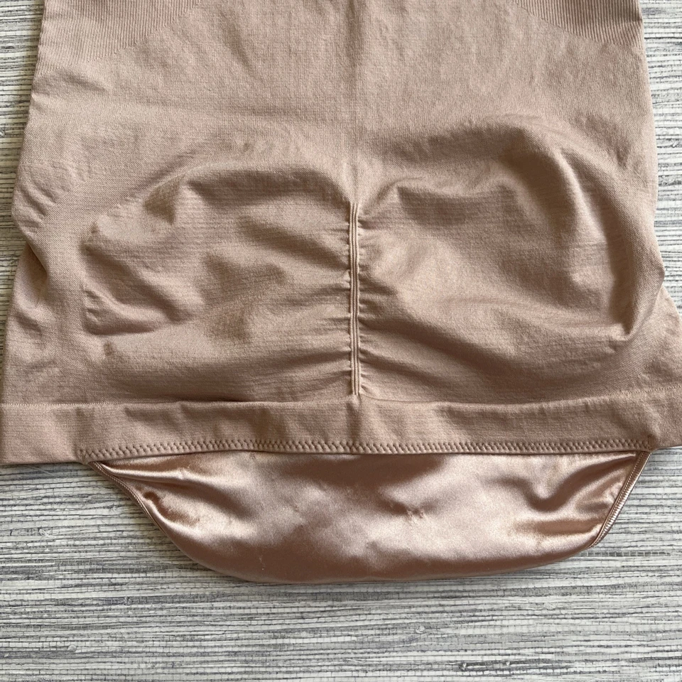 Spanx tamanho grande ouro rosa mais fino e brilhante Construa seu próprio bodysuit # 1457 novo com etiquetas - Imagem 4 de 4