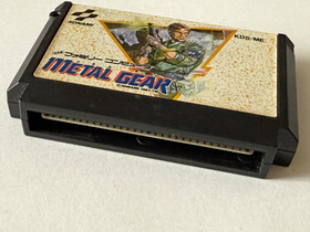 Metal Gear Famicom NES KONAMI 1987 Retro Game Japan Version Cartridge Only