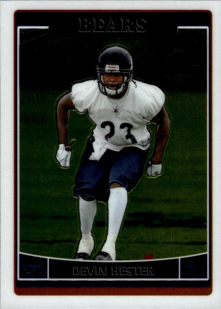 2006 Topps Chrome #252 Devin Hester Rookie