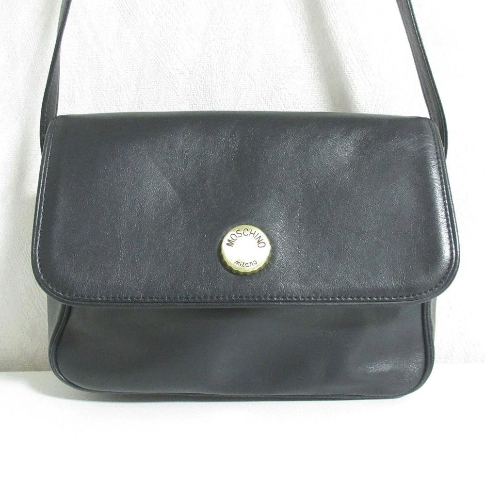 ☆最終SALE☆ MOSCHINO ブラックベルベットバッグ Moschino Black Bags & Handbags for Women for sale | eBay
