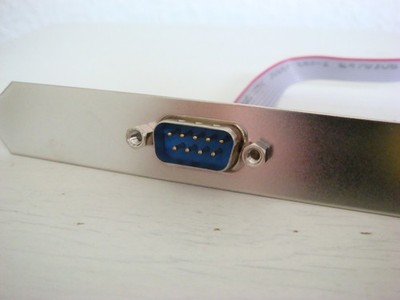 Computer Slot 9 Pin Internal External PCI Slot Plate Serial 1 Port DB9 External