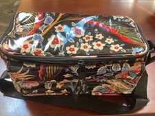 Vera Bradley Vinyl Mini Cooler Insulated Lunch Bag Tote Retired Pattern