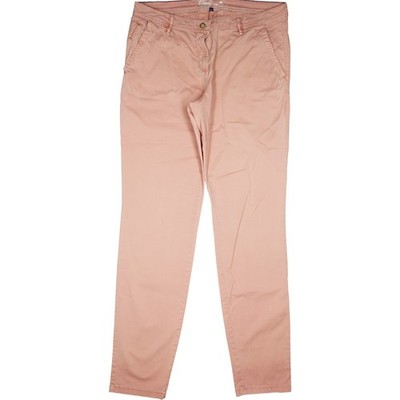 TOM TAILOR 1284.9oz32 Jeans Trousers Pink Ladies Stretch Chinos Fabric Slim Mid