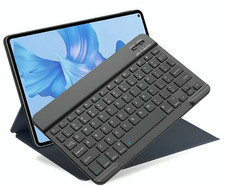Ultra Slim Wireless Bluetooth Keyboard for PC Laptop Tablet Windows Mac iOS uk