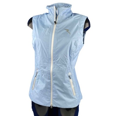 Chervo Golf Lightweight Women's Rain Vest Etta Aquablock Light Blue 541 Size 36