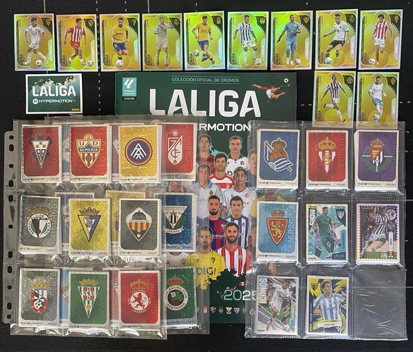 Colección Cromos LaLiga Hypermotion 25-26 (CON PREMIUM)