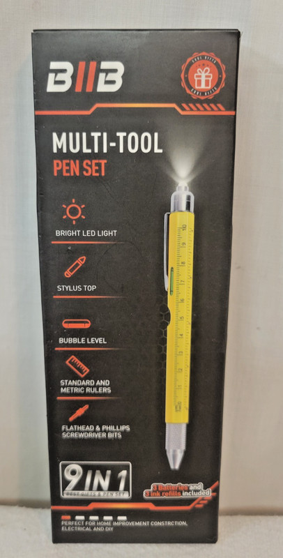 14 in 1 Multitool Fidget Pen, Multi-Tool Pens New-Sealed, Fast Shipping
