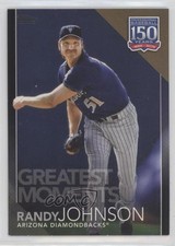 2019 Update 150 Years of Professional Baseball Black /299 Randy Johnson HOF 1ut