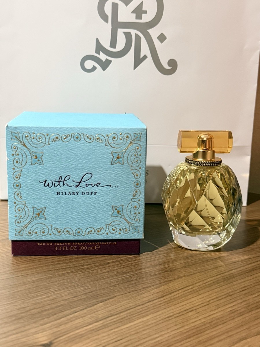ヒラリー・ダフ 『ウィズラブ オーデパルファム』 With Love Hilary Duff Perfume Women 3.3 oz / 100ml Eau de Parfum