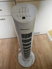 Probreeze Oscillating Tower Fan Low Mid High From 0.5h Up To 4h Timer HEATWAVE