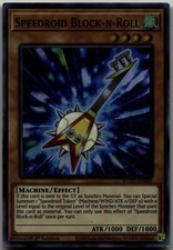 Speedroid Block-n-Roll Super Rare Rise of the Duelist ROTD-EN089 MP