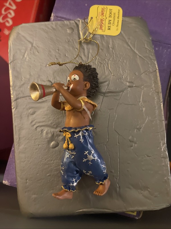 Christmas ornament Thomas Blackshear jamboree parade Rudy toot