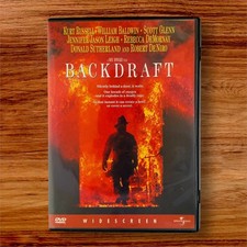Backdraft DVD 1991 Widescreen Ron Howard Kurt Russell -