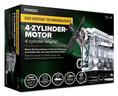 FRANZIS 67175 1/3 4-Cylinder Engine