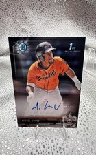 2017 Bowman Chrome - Prospect Autographs Miguel Gomez #CPA-MG (AU, RC)