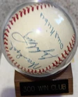 Autographed Baseball No Hit Kings,300 Hit Baseball , The Kiings of baseball COA
