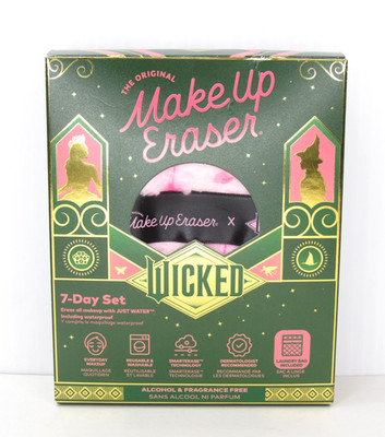 Rare NEW The Original MakeUp Eraser WICKED Movie 7-Day Set Erase All Make-up