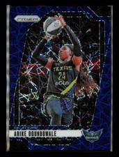 Arike Ogunbowale 2024 Panini Prizm WNBA Blue Velocity Prizms #28 Dallas Wings
