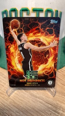 2025-26 Topps Match Attax NBA Egor Demin Hot Prospects