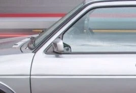 Corner Section around Wing Mirror, Left VW Jetta Golf 191853229D Genuine VW