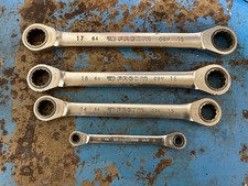 Facom  ratchet spanners  6mm-7mm, 14mm- 15mm, 16mm-18mm, 17mm-19mm