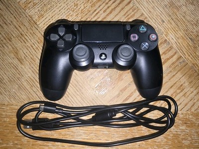 Genuine Sony Playstation PS4 Dualshock 4 Controller Black CUH-ZCT2U-TESTED *READ