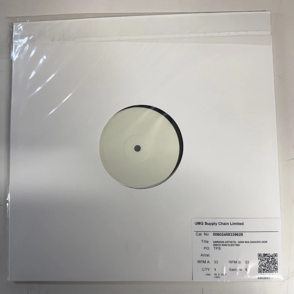 Test Pressing Vinyl - Now 80's Dancefloor Disco & Electro - 2 LP - NEW - Image 2 of 4