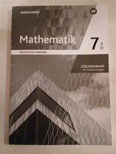 Mathematik Kl   7   II/III   Westermann Lösungsband  LP  plus  Bayern