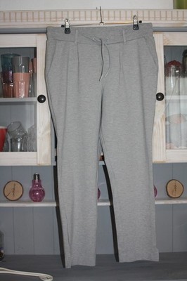 Feine Hose, Joggpants, Stoffhose v. ever.me - Jogg-Style, hellgrau - Gr. M