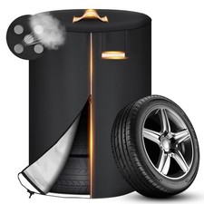 Tire Cover for Storage, 420D Waterproof Tire Storage Bag with Reflective