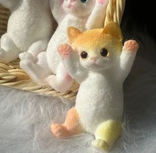 Soft Furry Cat Taba Squishy Squeezable Anti Stress Anxiety Stress Relief Toy