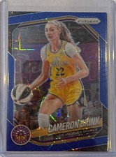 2025 Panini Prizm WNBA - Cameron Brink #87 Blue Velocity Prizm LA Sparks