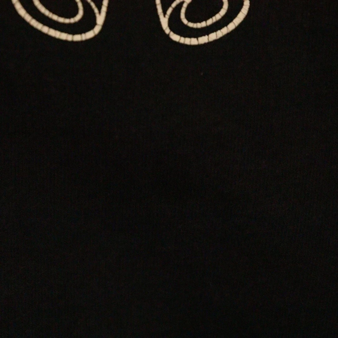 Felpa con cappuccio Chrome Hearts SWTSHRT HD zip Osaka posteriore ferro di cavallo pugnale nera usata e54c3